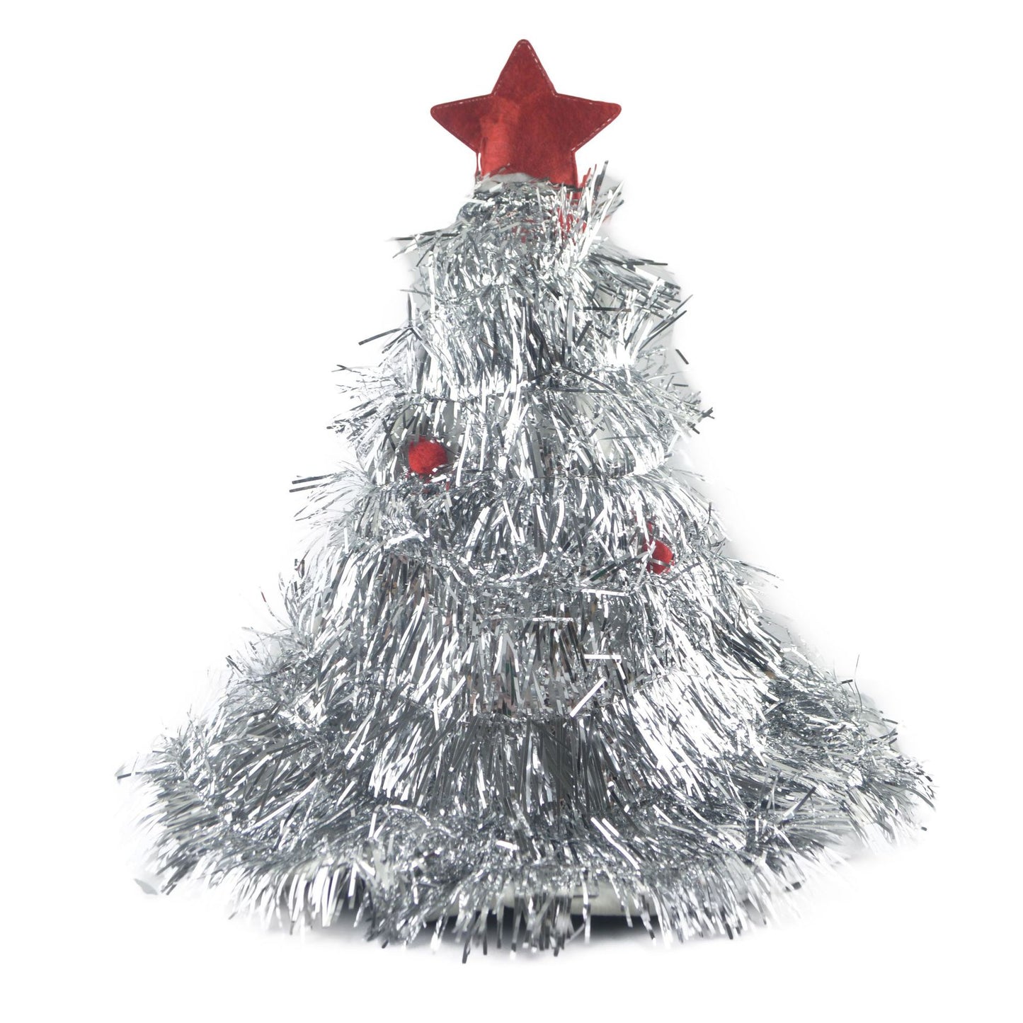 Christmas Green Gold Silk Christmas Hat Decoration