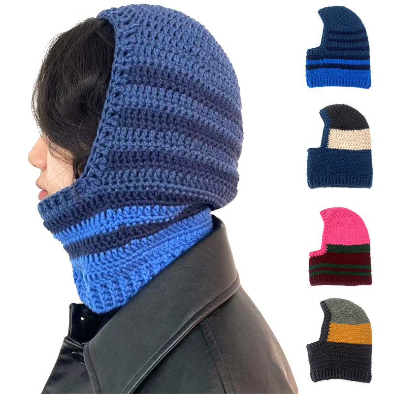 Hand Knitted Wool Head Cover