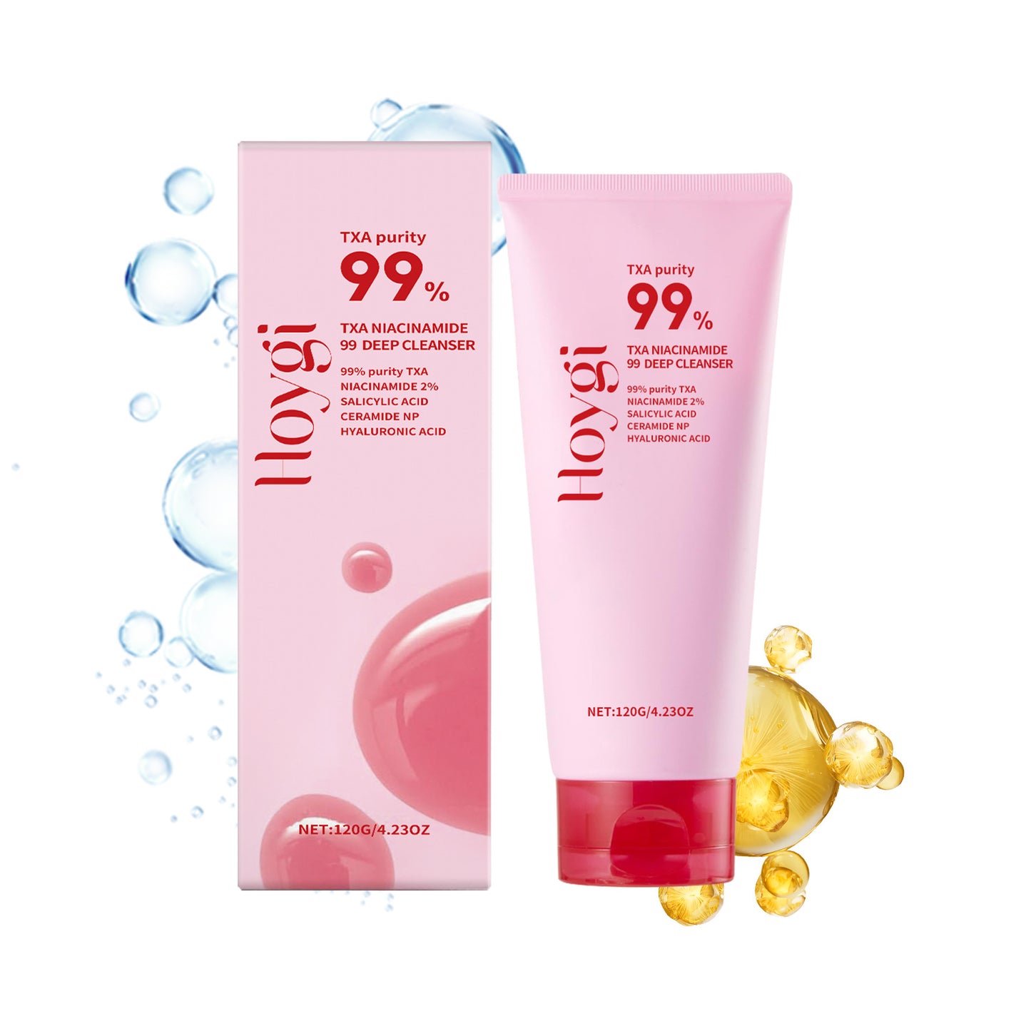Nicotinamide Deep Nourishing Moisturizing Facial Cleanser