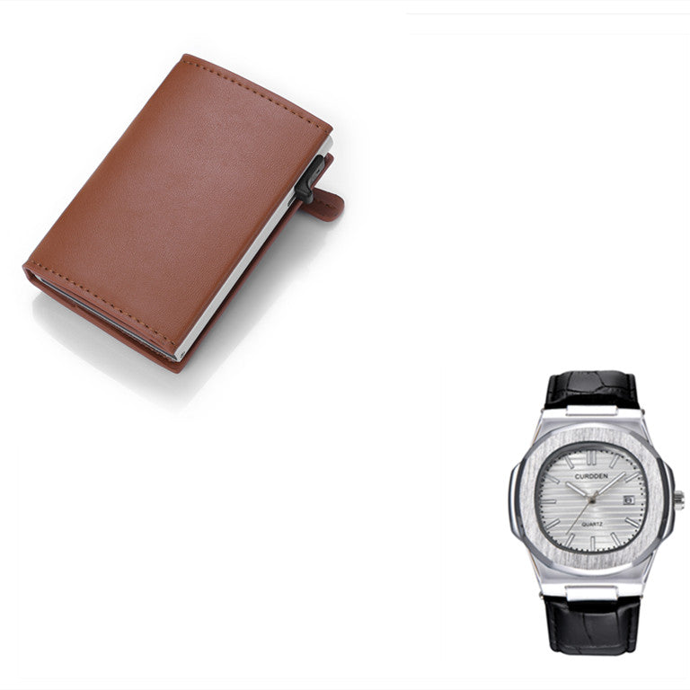 Watch Men's Belt Calendar Quartz Watch