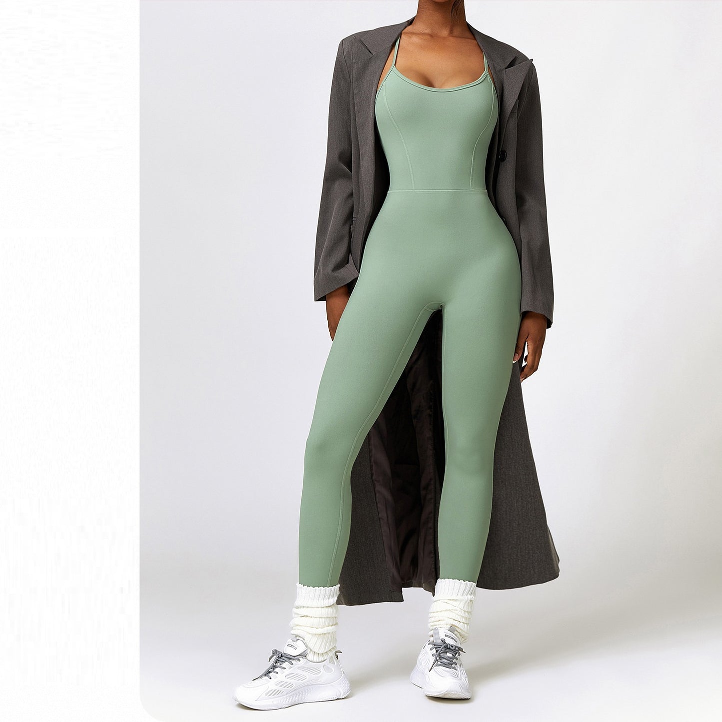 Beauty Back Yoga One-piece Sports Fitness Tights