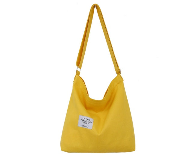 Canvas Retro Casual Women's Messenger Bag Large Capacity