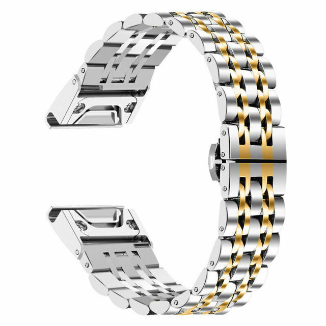 Metal Stainless Steel Strap Smart Watch