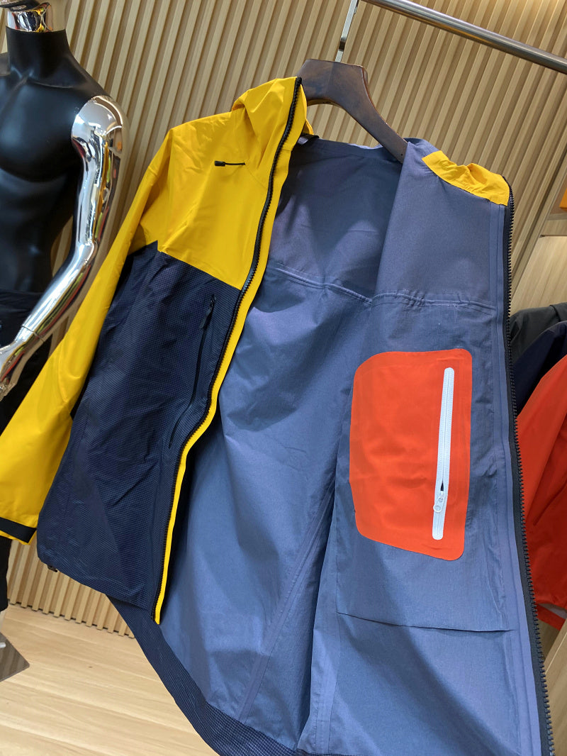 Spring Outdoor Color Matching Shell Jacket