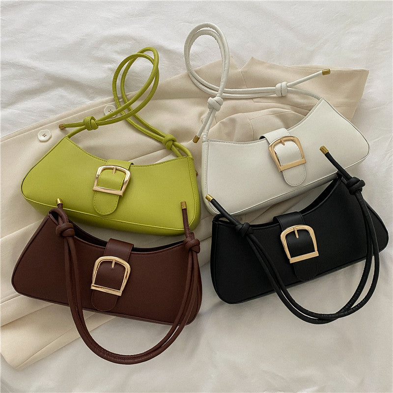 Vintage Small Crowd One Shoulder Cross Body Armpit Bag
