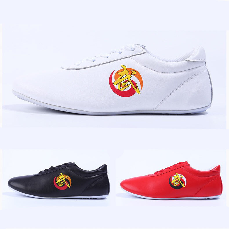 Children's Leather Performance Shoes Trendy Sneakers