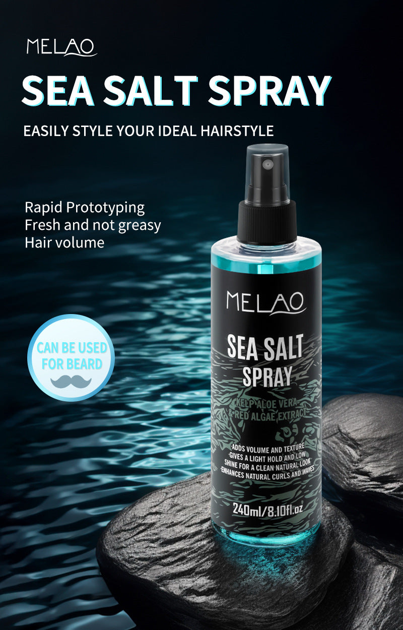 Natural Sea Salt Spray For Hair Men & Women, Adds Instant Volume, Texture, Thickness, & Light Hold Texturizing & Thickenin