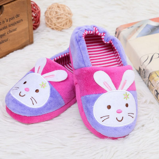 Bag Heel Warm Cartoon Indoor Cotton Slippers