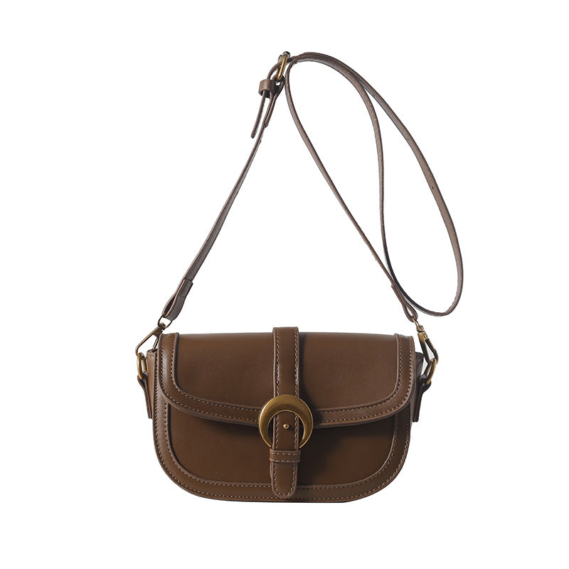 Women's Retro High-grade Fashion Crossbody Saddle Bag