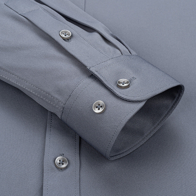 Men's Long-sleeved Shirt Autumn Stretch Business