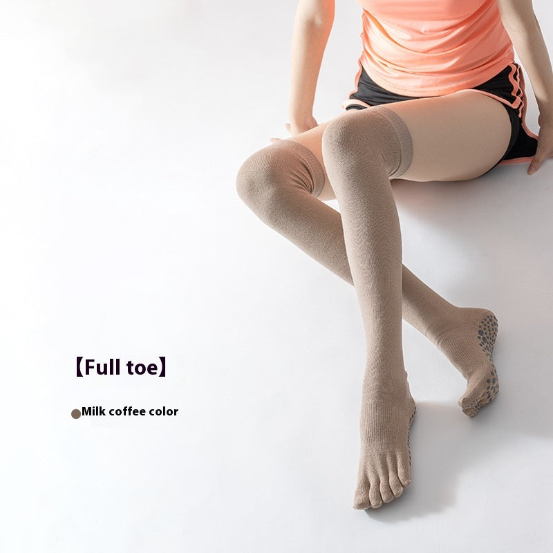 Yoga Socks Over The Knee Full Finger Half Finger Long Tube
