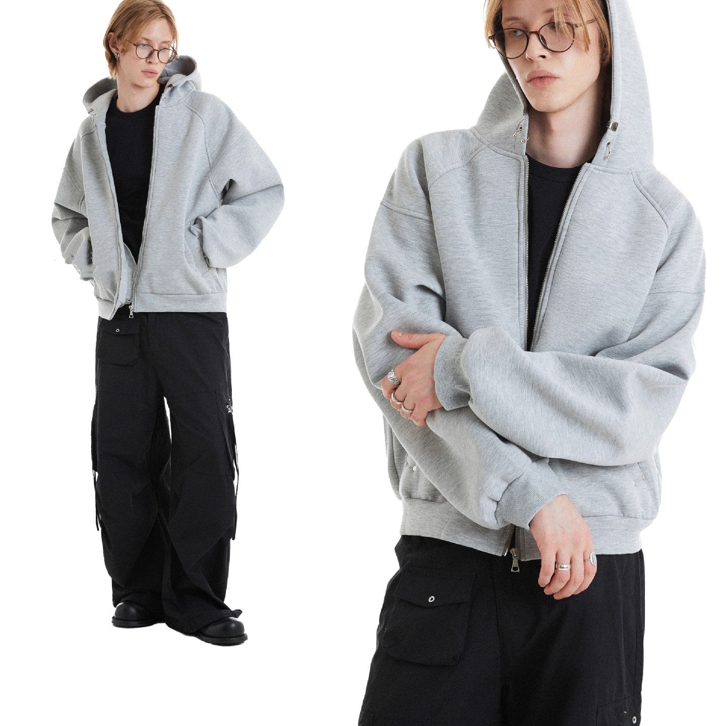 Zip Hoodie Sweater For Men And Women