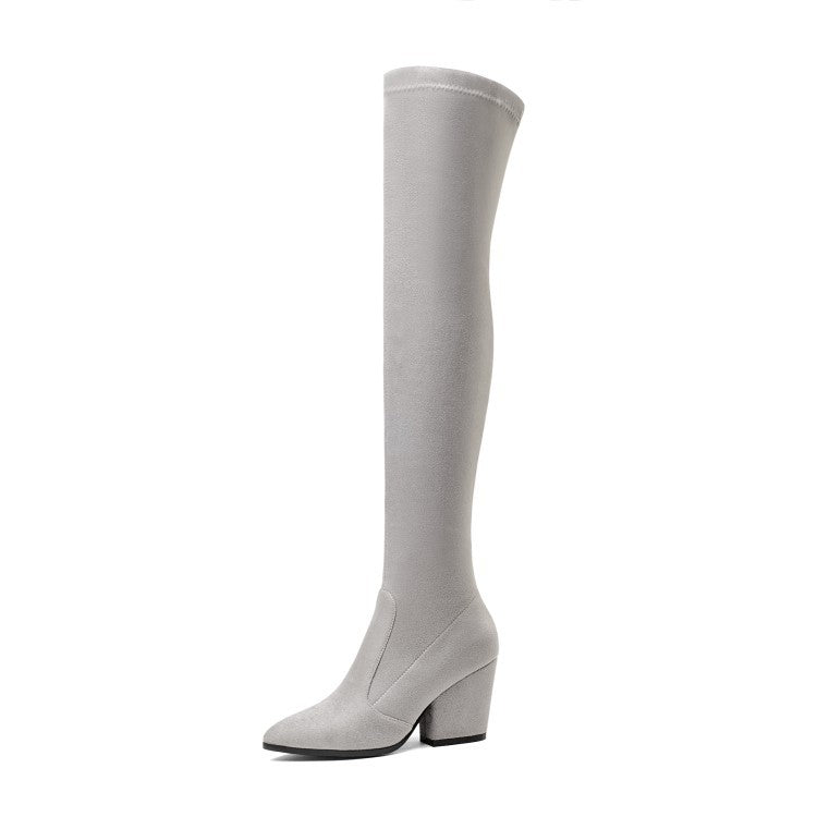 Thick And High-heeled Boots Are Thin In Winter