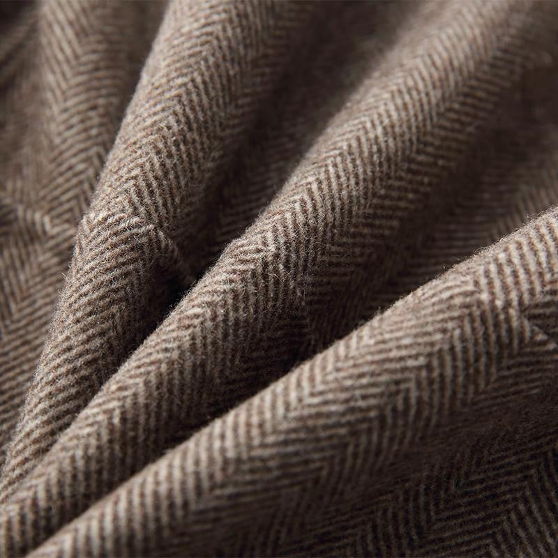 New Literary Retro Korean Short Woolen Coat