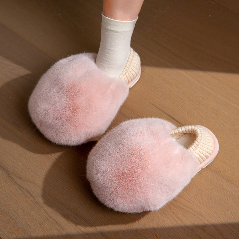 Plush Household Soft Bottom Cute Thick Cotton Mop