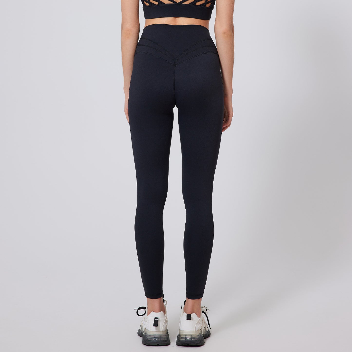 Nude Feel High Waist Yoga Pants Women's Sports Tights Fitness Pants