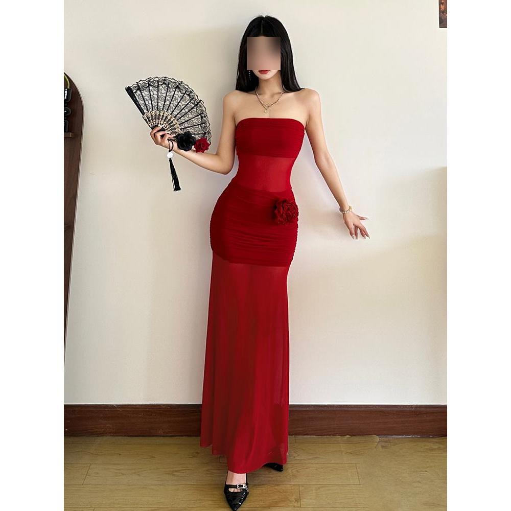 Women's Sexy Casual Slim-fit Tube Dress