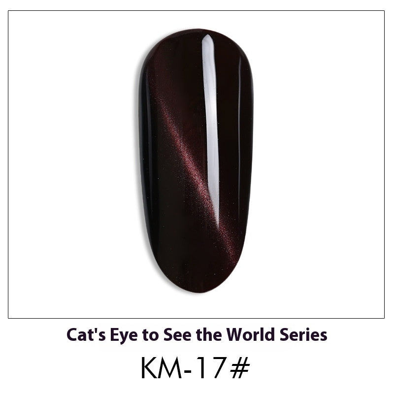 New 36 Colors Suit White Phototherapy Plastic Cat Eye Series Nail Polish Gel