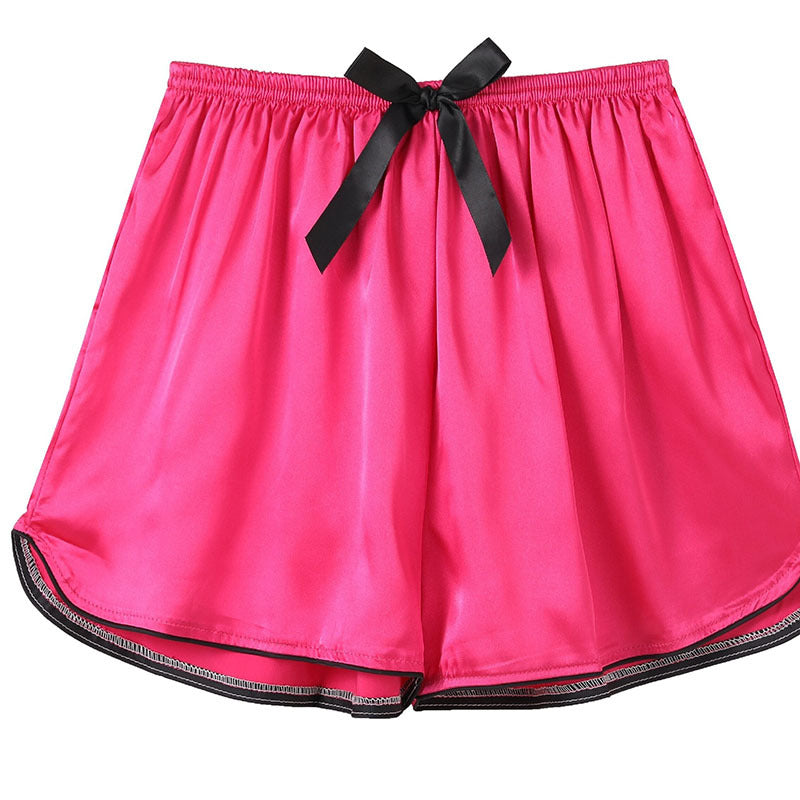 Women's Slim-fit Solid-color High-end Shorts