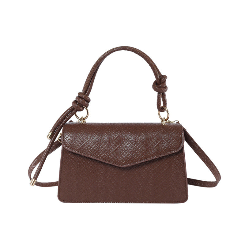 Pure Color Trendy Shoulder Crossbody Bag