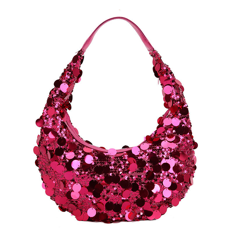 Luxury Fashion Colorful Sequins Dinner Bag Women's New