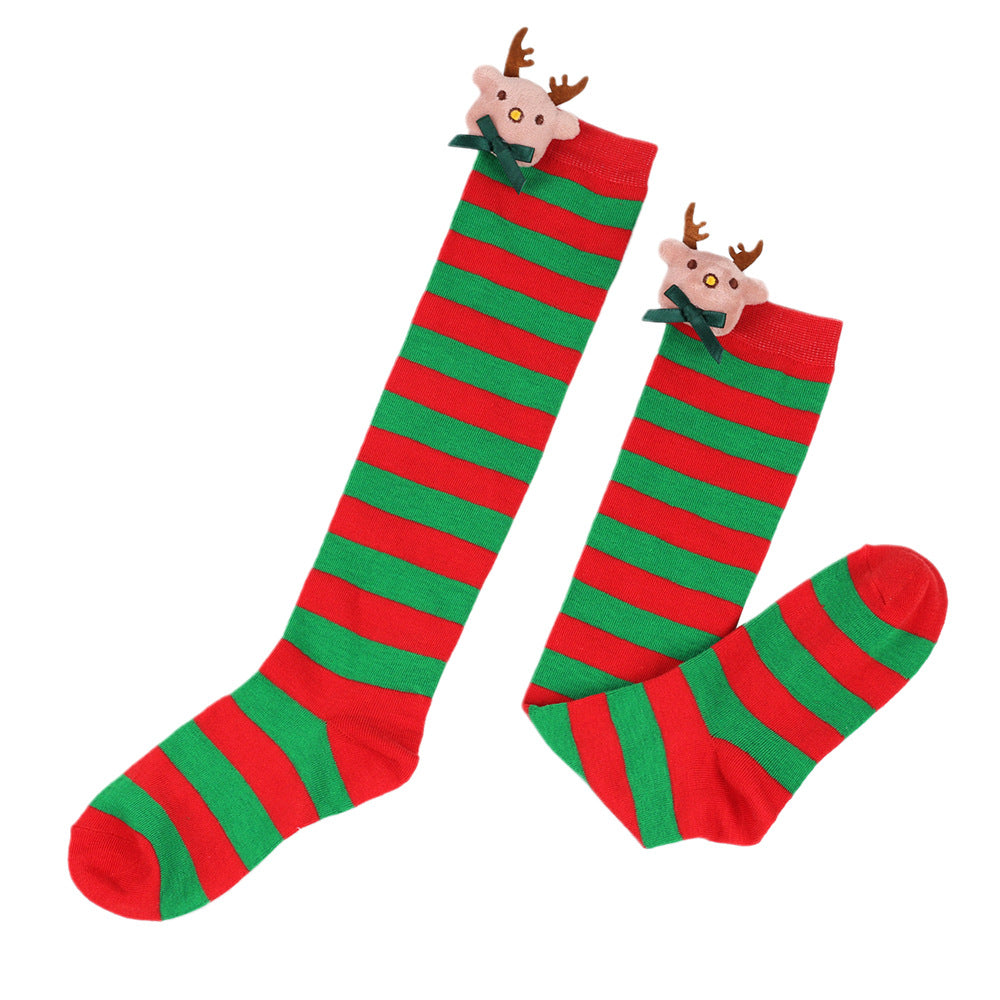 Elk Children's Christmas Stockings Cartoon Doll