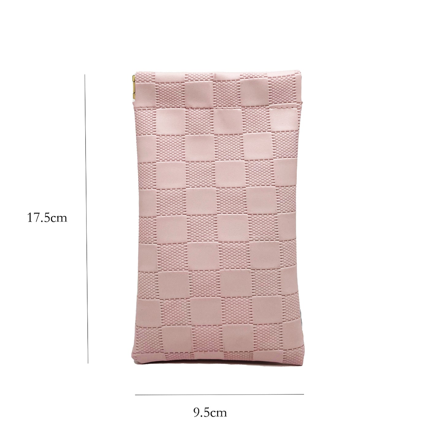 Leather Glasses Bag Automatic Closed Shrapnel Mouth
