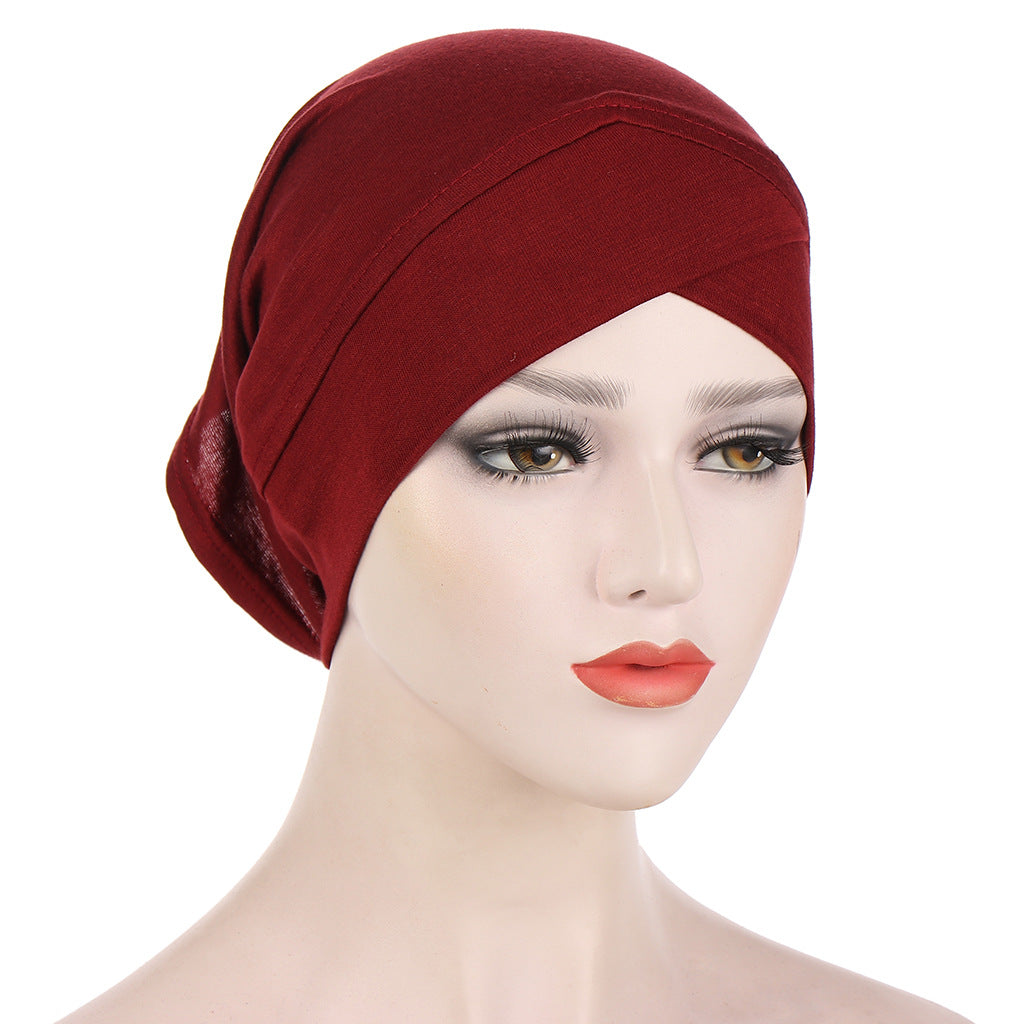 Multicolor Forehead Cross Smoke Pipe Cap