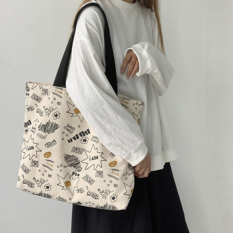 Female Shoulder Japanese Tote Bag Harajuku College Students
