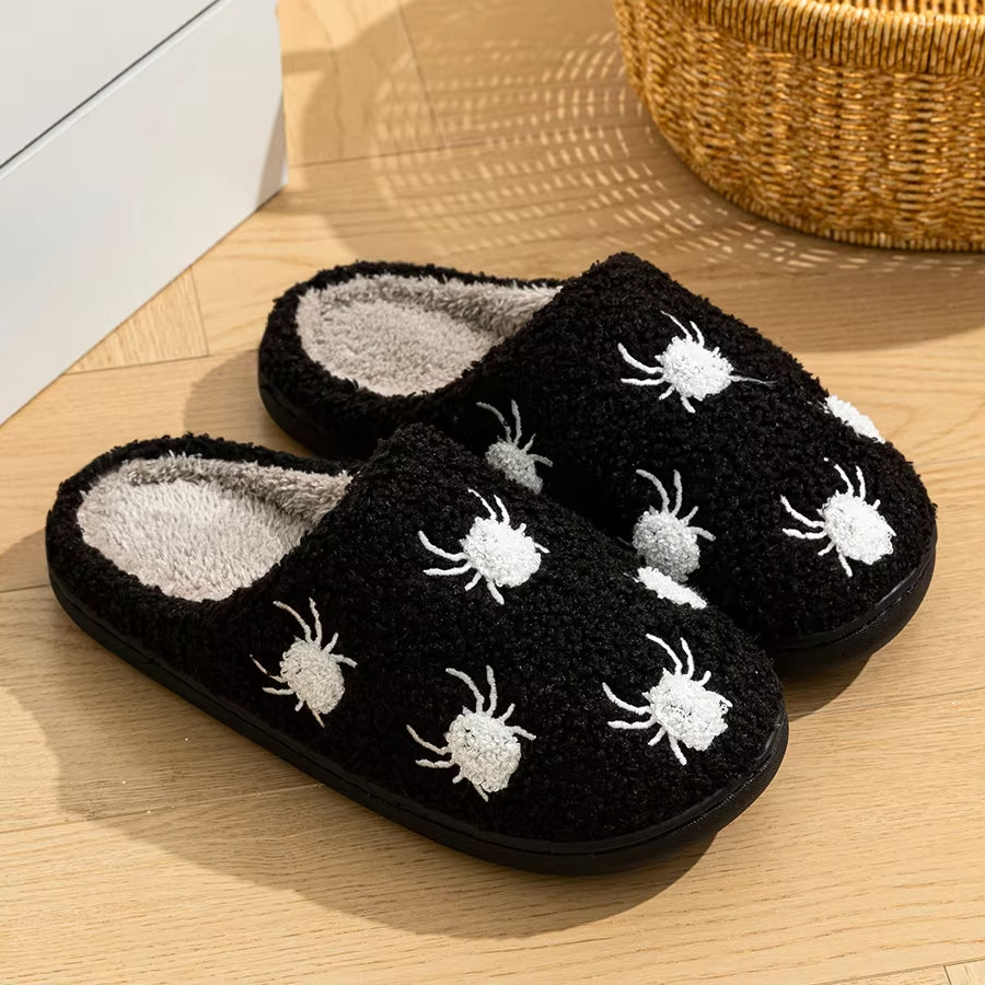 Nye Halloween-hjemmesko til kvinder med tyk sål til vinteren