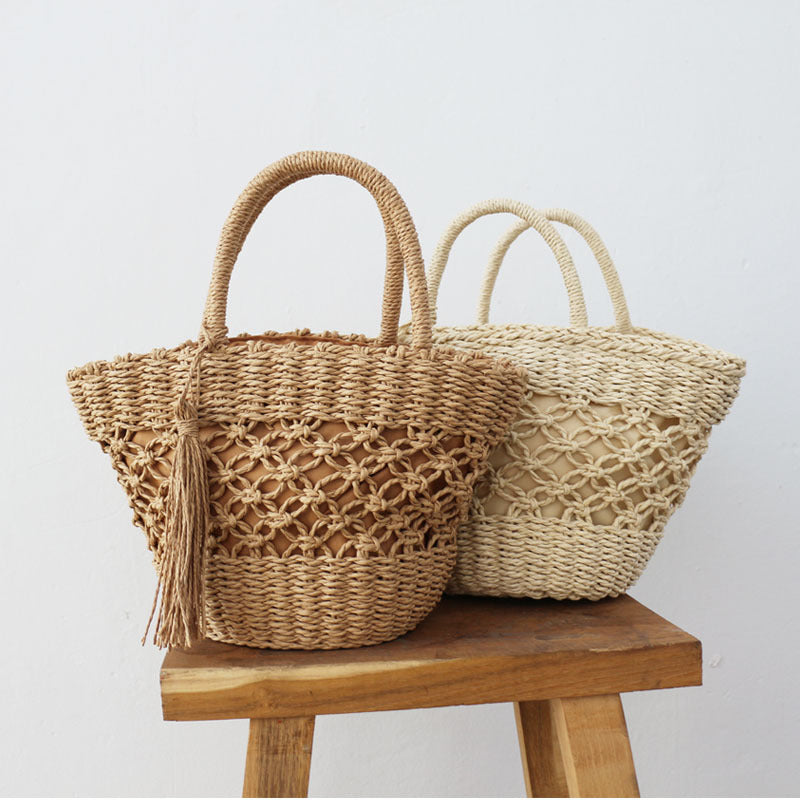 Ins Straw Woven Bag Women's Handbag
