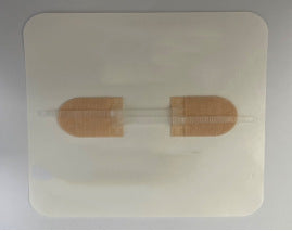 Non-woven Zipper Skin Stapler Wound Suture Patch Pull Self-adhesive Bandage