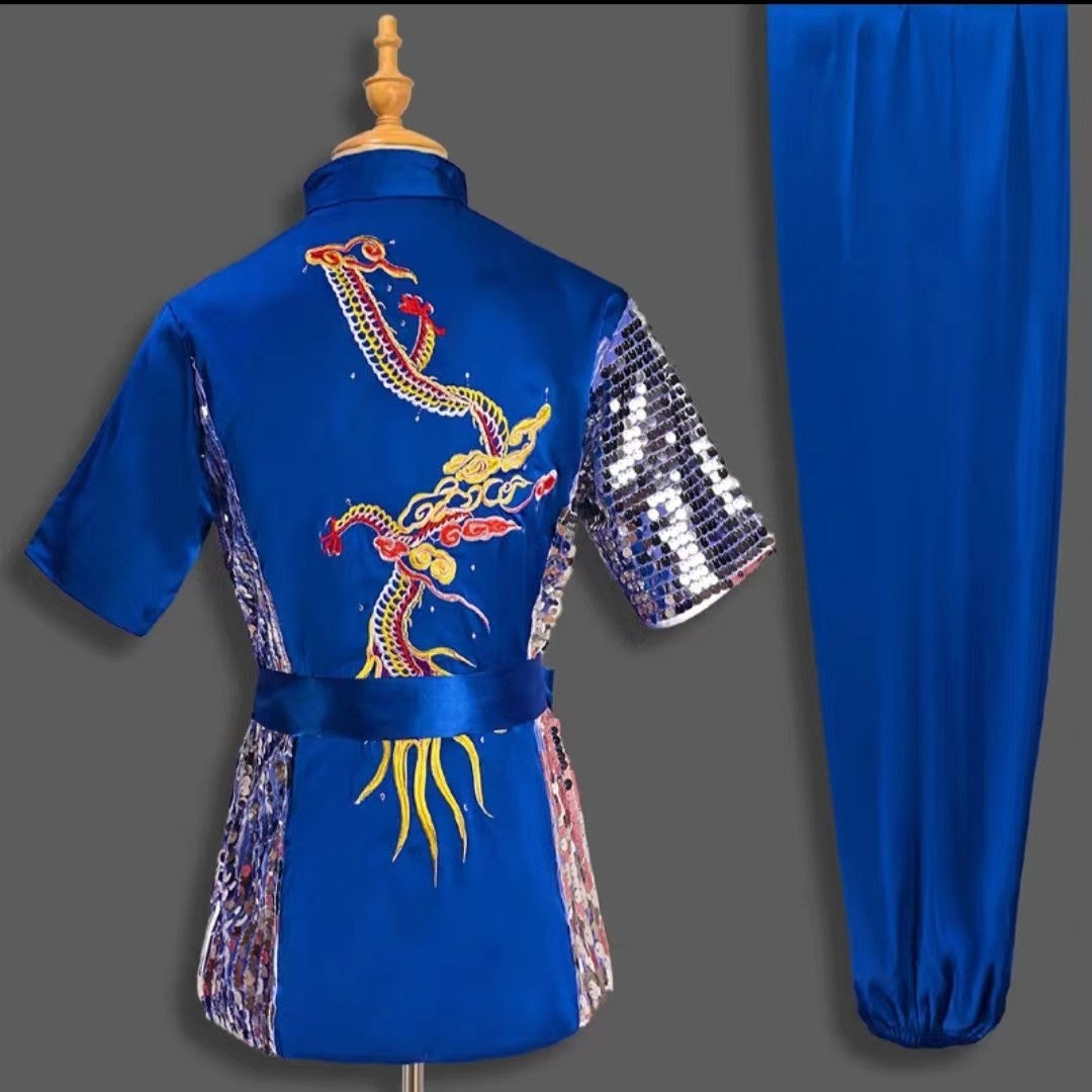 Men's Martial Arts Team Training Exercise Clothing Competition Clothing