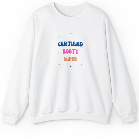 Certified Booty Wiper Blade European And American Printed Pullover