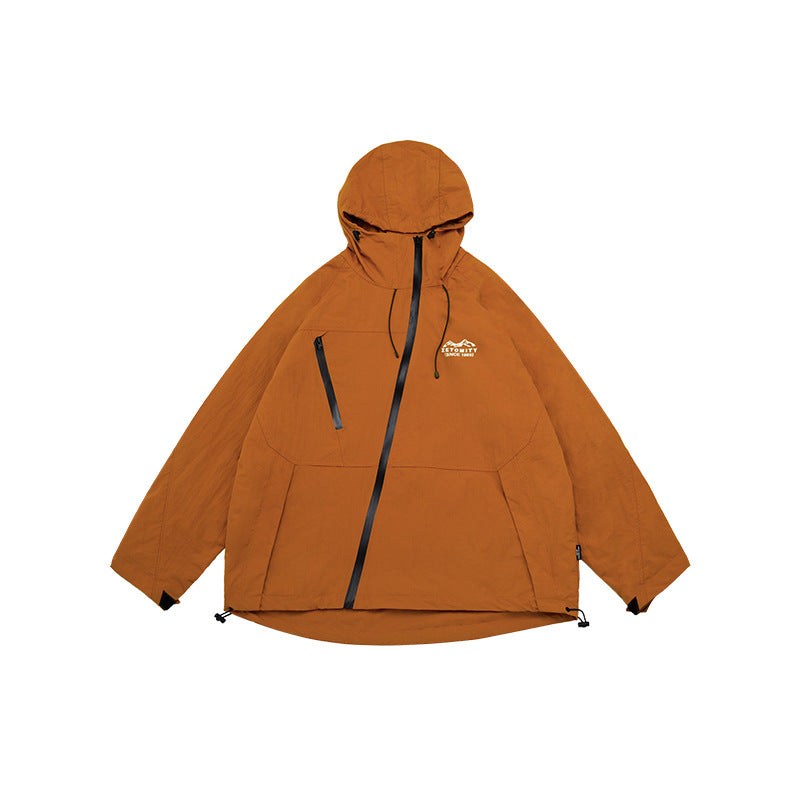 Japanese Brand Hooded Jacket Man