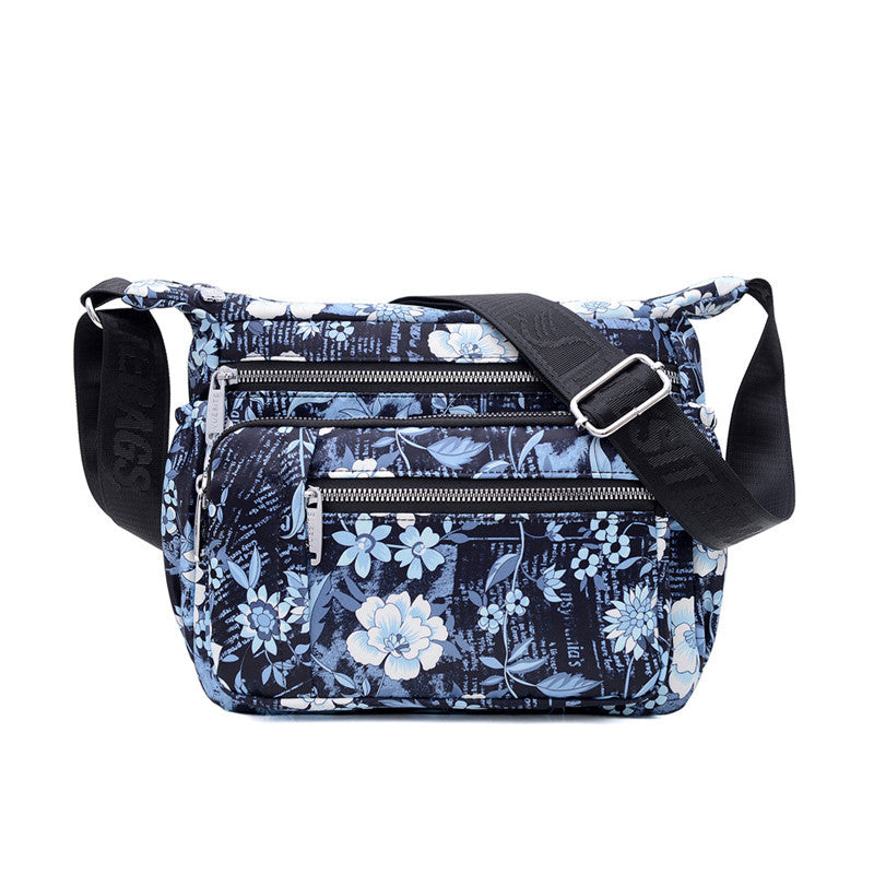 Crossbody Printed Bag Shoulder Bag Nylon Cloth