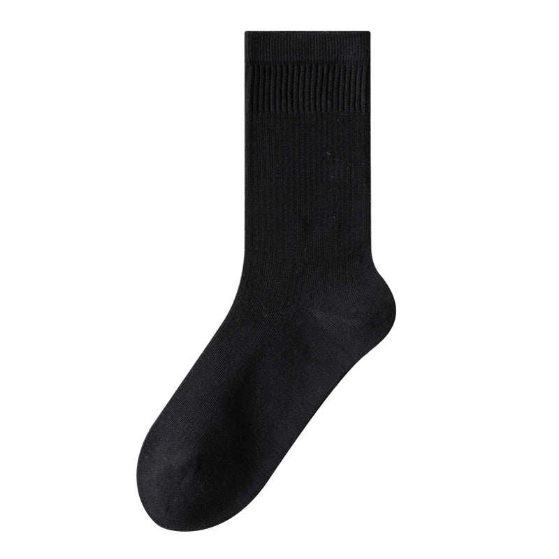 Women's Cotton Macarons Solid Color Socks