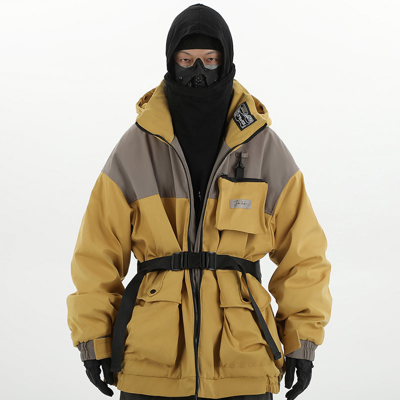 Men's Loose Trendy Workwear Thickened Cotton-padded Coat