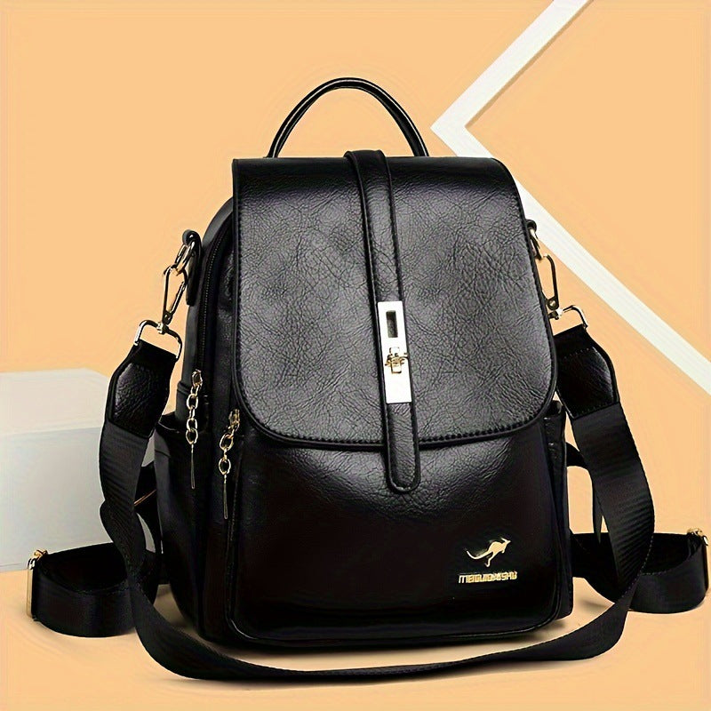 Simple Ladies Backpack Commuter's All-matching Large Capacity