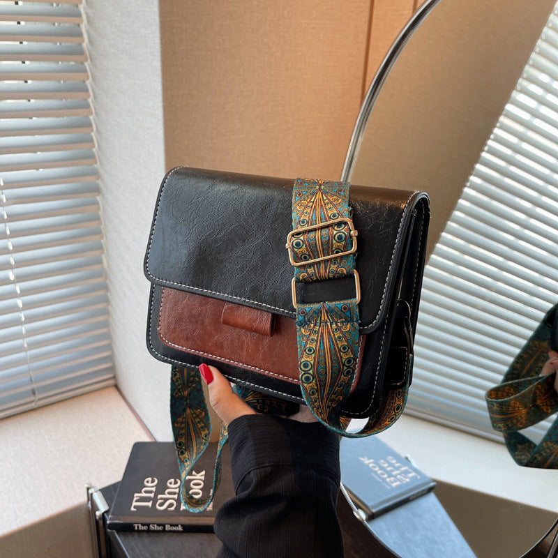 Women's Oily Leather Vintage Bag Crossbody
