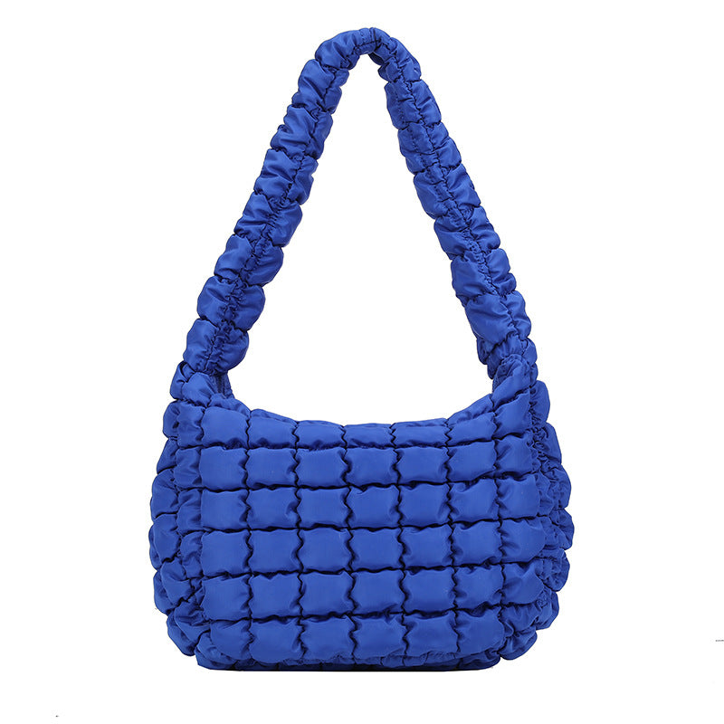 New Korean Ins Style Fashion Pleated Cloud Soft Bag