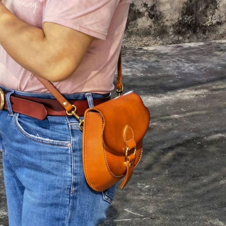 Vintage Saddle Bag Fashion All-match Shoulder