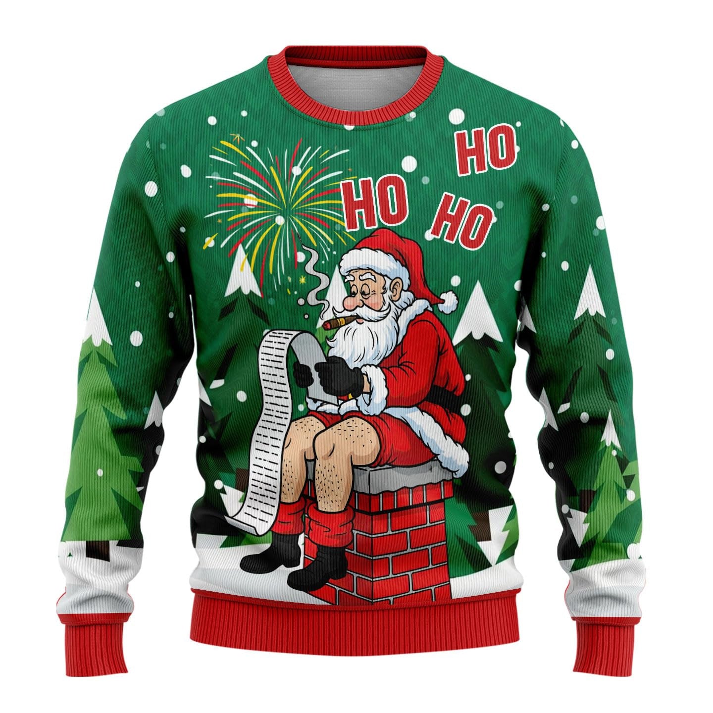 Round Neck Sweatshirt Fun Women's Sweater