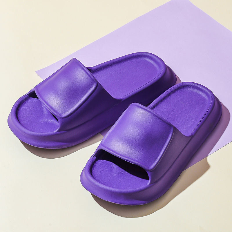 Soft Slippers EVA Home Shoes For Women Men Non-slip Bathroom Slippers