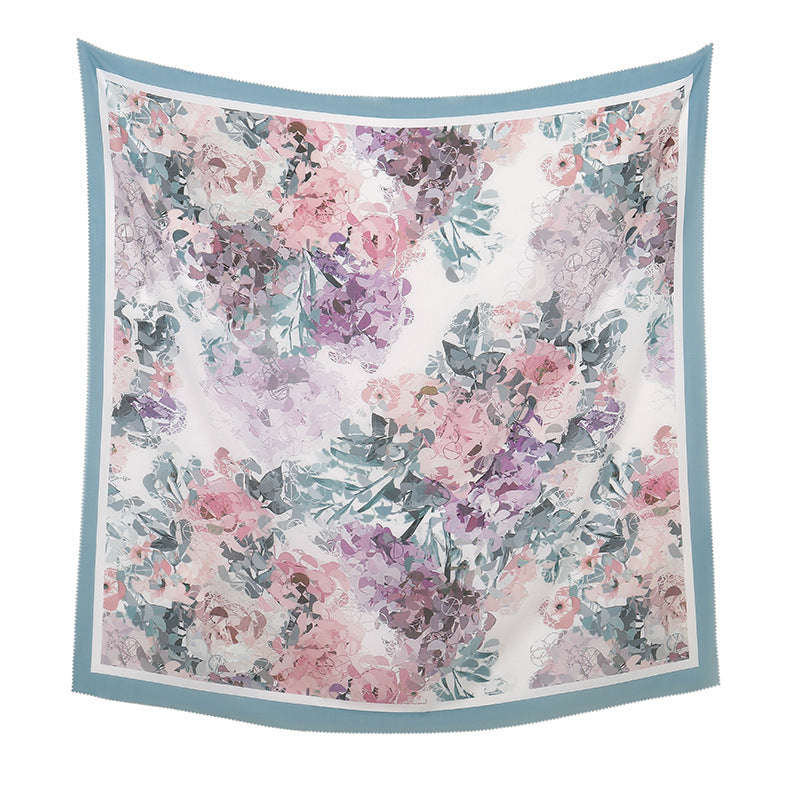 Cross Fashion Printed Sunscreen Scarf Malay Middle East Hui Headcloth
