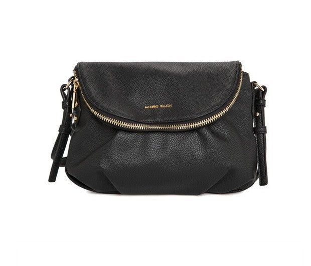 One Shoulder Zipper Flap Bag Women's Cross Body Bag