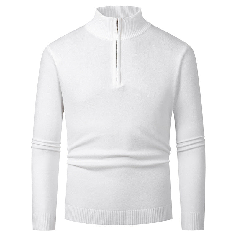 Fashion Trend Half Zipper Sweater