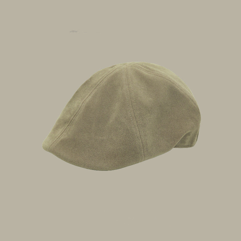 Black Advance Hats American Retro Big Head Circumference Hat