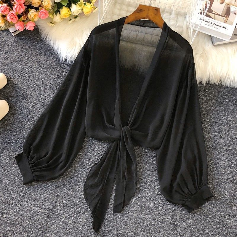 Support Outer Wear UV-proof Thin Breathable Ice Silk All-matching