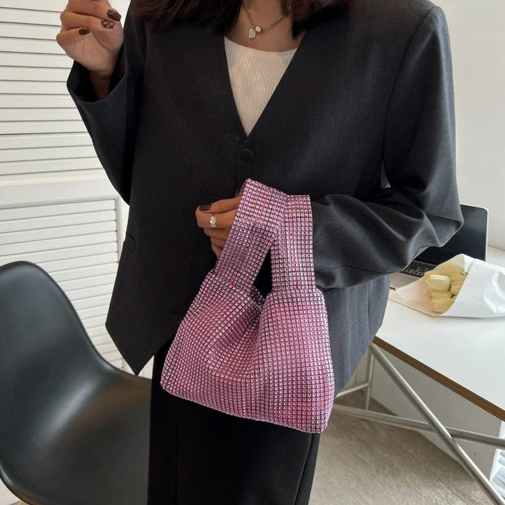 Fashionable And Simple Handbag, Foreign Style And Bright Diamond